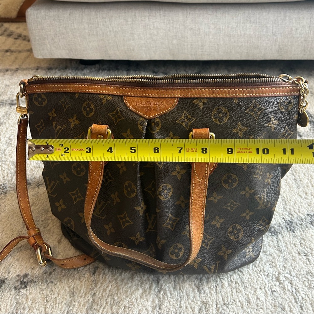 Louis Vuitton Monogram Palermo PM Shoulder Bag w/ Strap Brown - Picture 12 of 17